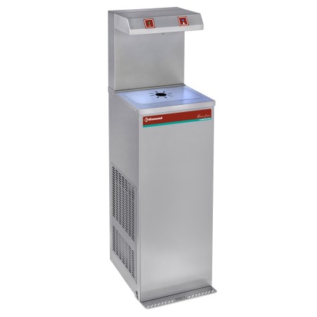 Refroidisseur d'eau à pédale, inox 230 V