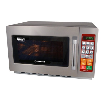Four micro-ondes en inox (GN 2/3),1400 W. (34 Lt), digital