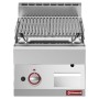 Grill pierre de lave, 1/1 module, grille en fonte "double face"