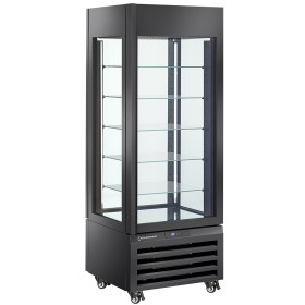 Vitrine "FULL vitrée" 440 Lt., 5 niveaux en verre, ventilée - PASTRY