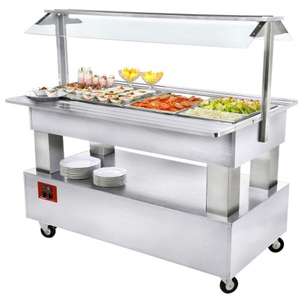 Buffet - Salad bar réfrigéré, 4x GN 1/1-150