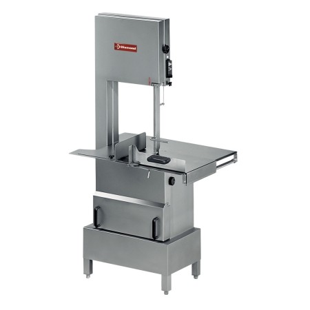 Scie à os en inox sur soubassement