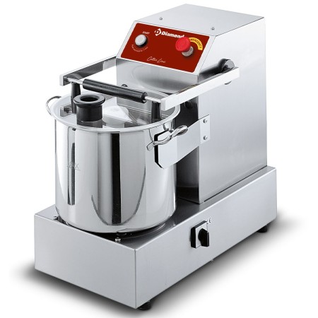 Cutter inox, 15 Lit, de table, 2 vitesses